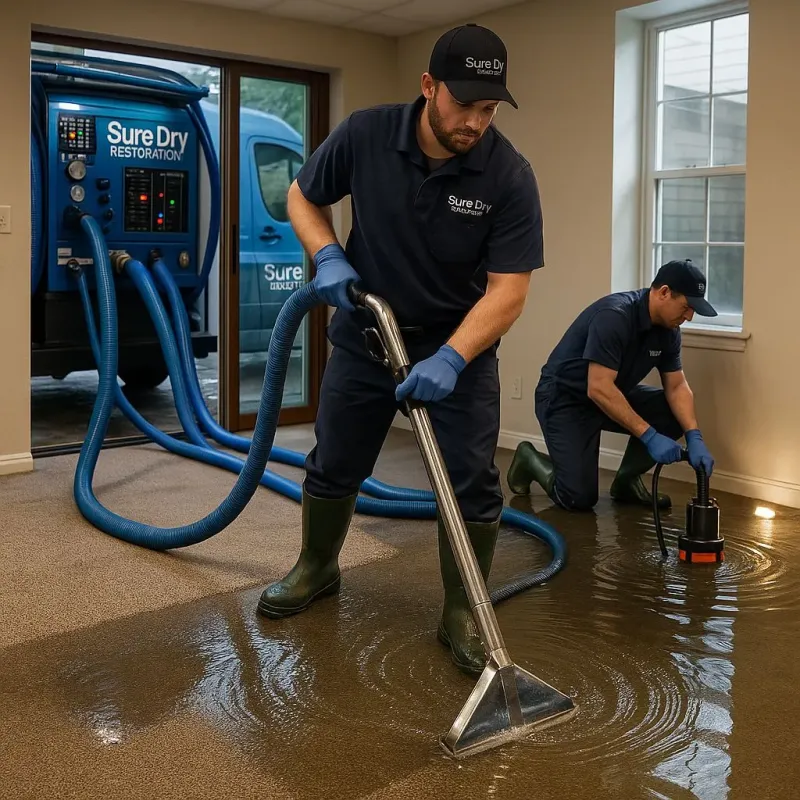 Water Extraction and Removal process in Lumberton, NC